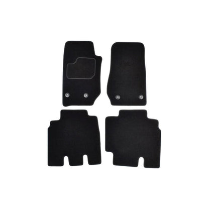 Custo Pol Jep76C Floor Mat Set for Jeep Wrangler III Off-Road (Jk)