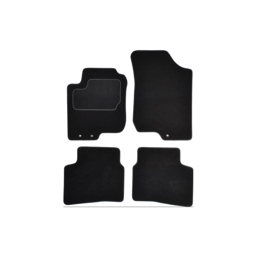 Custo Pol KIA95C Floor Mat Set for Kia Cee D II Sportswagon (Jd)