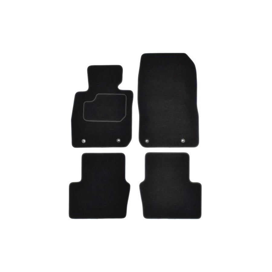 Custo Pol Maz113C Floor Mat Set for Mazda CX-3 (Dk)