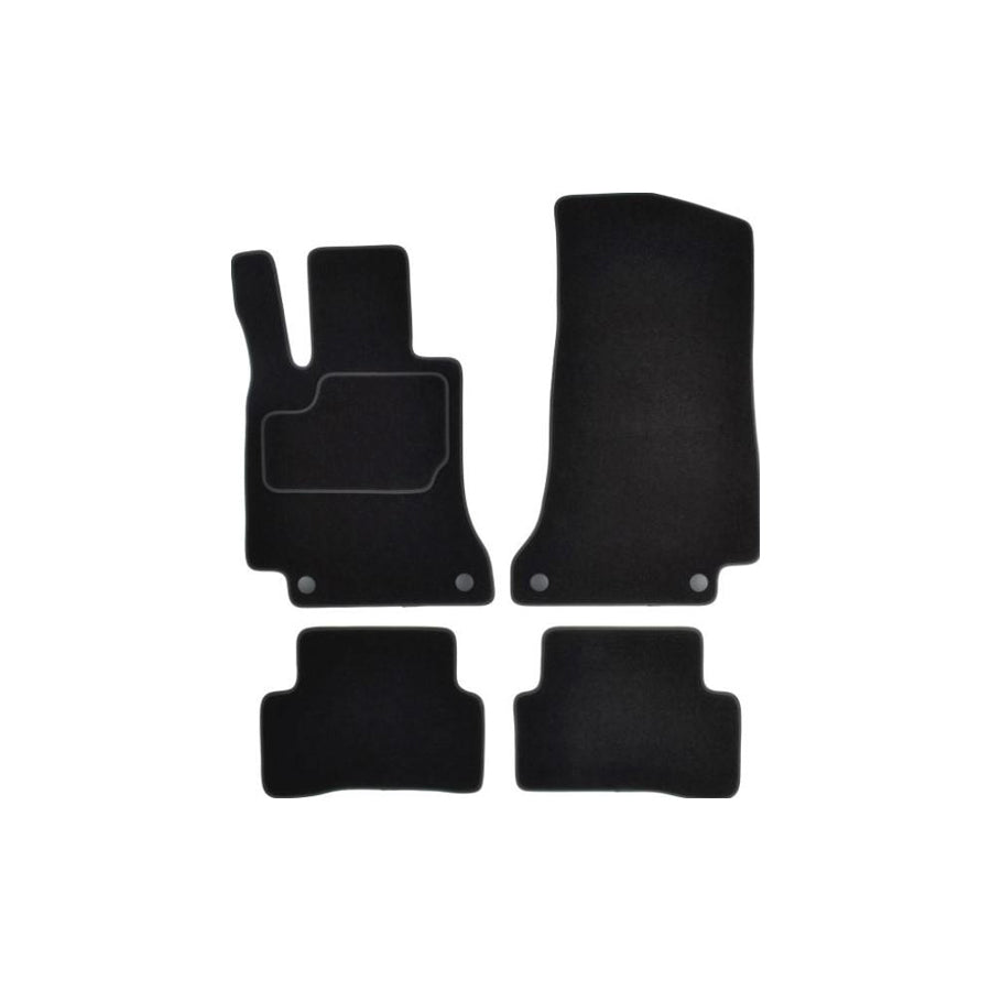 Custo Pol Mer132C Floor Mat Set Suitable for Mercedes-Benz C-Class