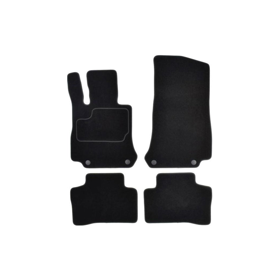 Custo Pol Mer213C Floor Mat Set Suitable for Mercedes-Benz Glc Off-Road (X253)