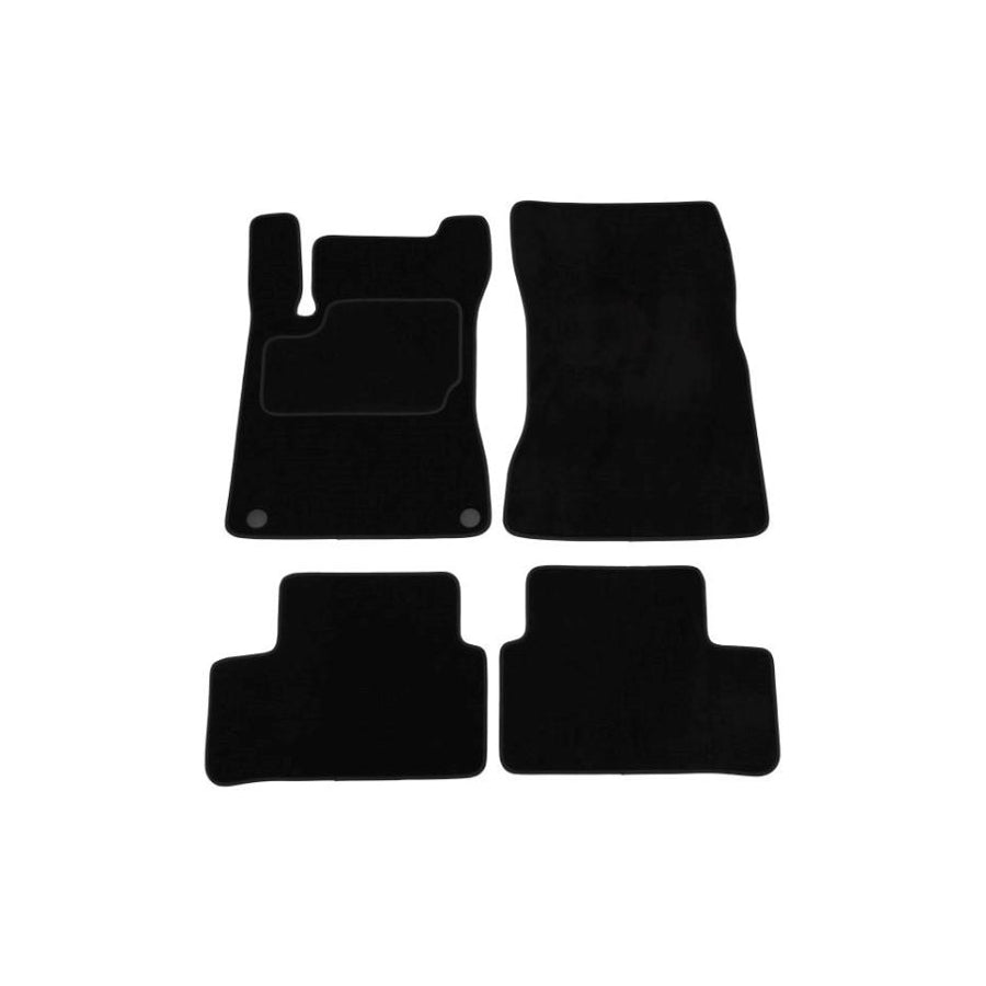 Custo Pol Mer436C Floor Mat Set Suitable for Mercedes-Benz Cla Coupe (C118)