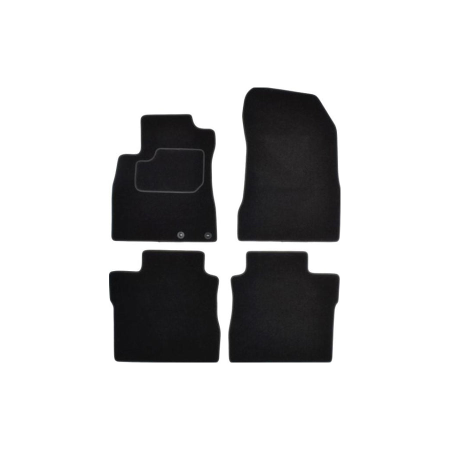 Custo Pol Nis112C Floor Mat Set for Nissan Note II Hatchback (E12)