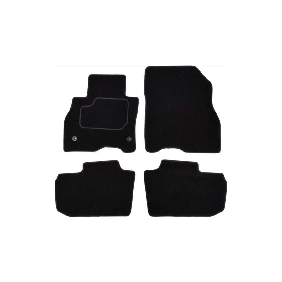 Custo Pol Nis67C Floor Mat Set for Nissan Leaf I (Ze0)