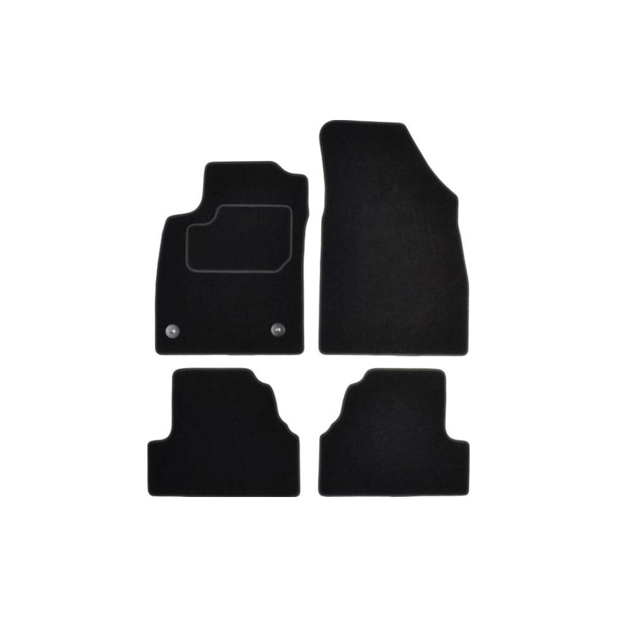 Custo Pol Opl195S Floor Mat Set for Opel Mokka / Mokka X (J13)