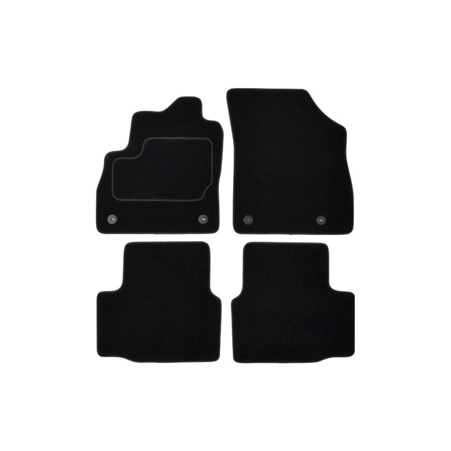 Custo Pol Opl97C Floor Mat Set for Opel Astra