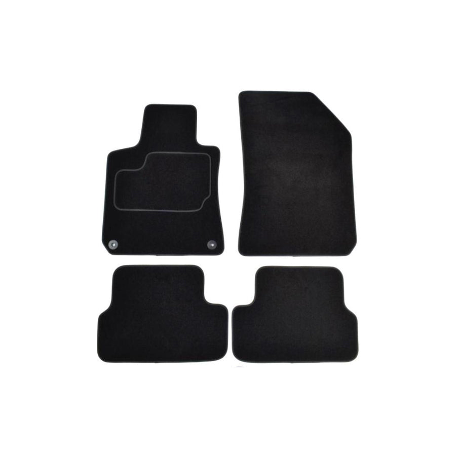 Custo Pol Pgt160C Floor Mat Set for Peugeot 308 II Hatchback