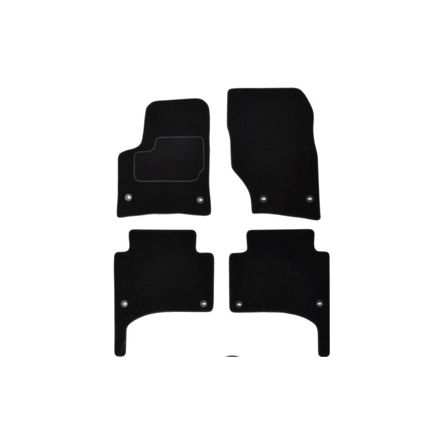Custo Pol Por75S Floor Mat Set for Porsche Cayenne (9Pa)