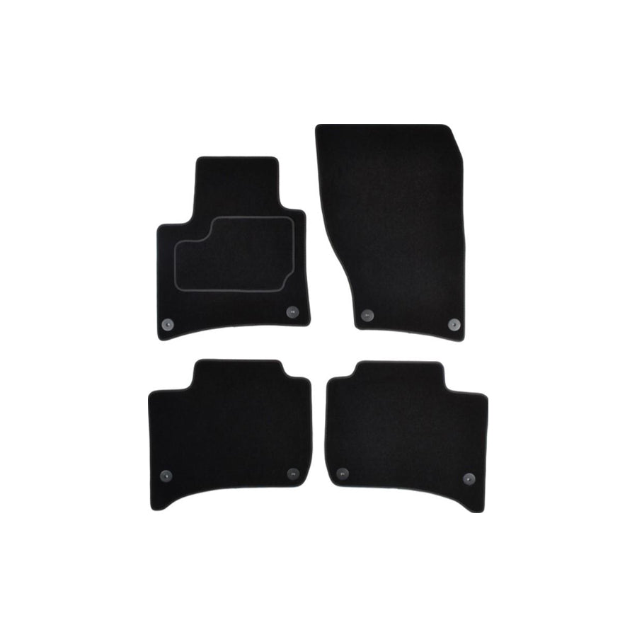 Custo Pol Por80C Floor Mat Set for Porsche Cayenne (92A)