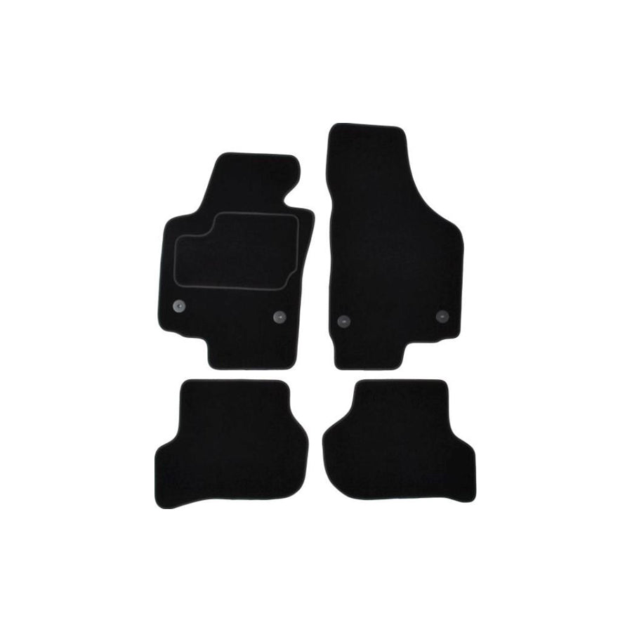 Custo Pol Set155C Floor Mat Set for Seat Toledo III (5P2)