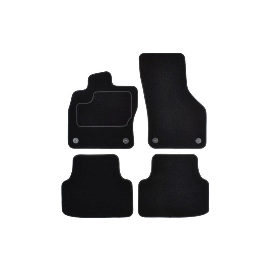 Custo Pol Sko85C Floor Mat Set for Skoda Octavia