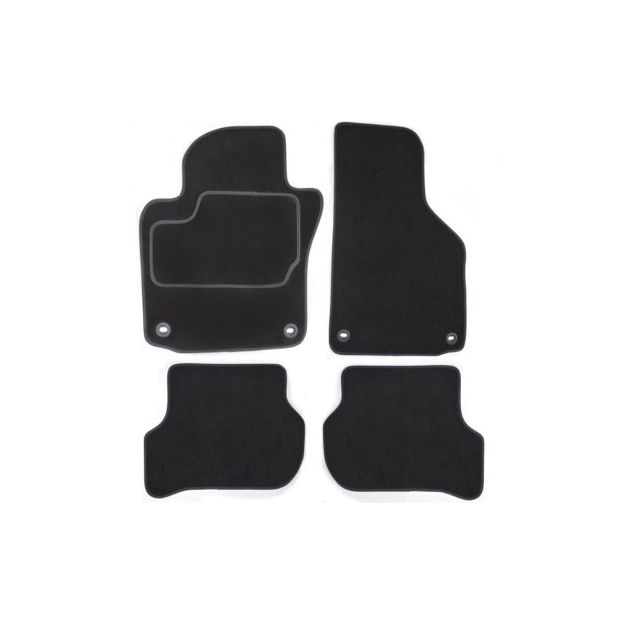 Custo Pol Tes10C Floor Mat Set for Tesla Model S (5Yjs)
