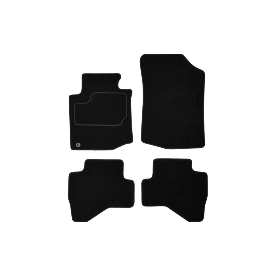 Custo Pol Toy71C Floor Mat Set for Toyota Aygo (Ab10)