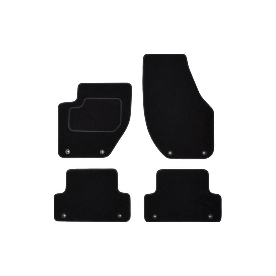 Custo Pol Vol125S Floor Mat Set for Volvo V40 Estate