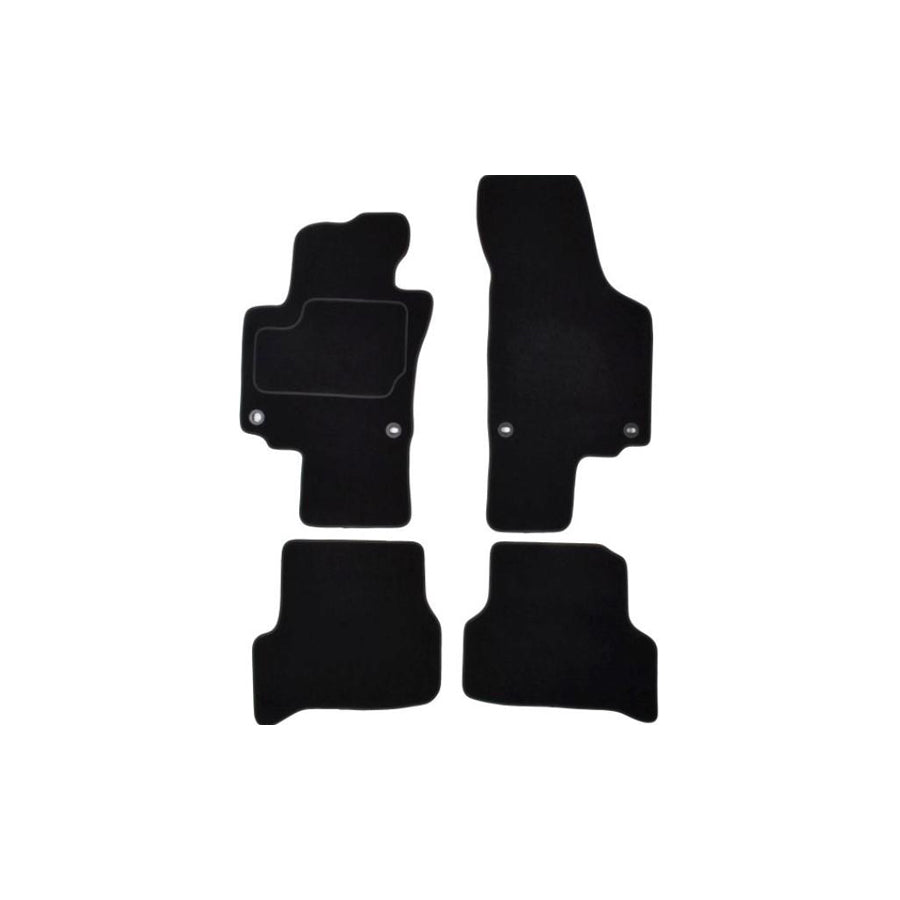 Custo Pol VW185C Floor Mat Set for Vw Golf Plus / Crossgolf (5M1, 521)