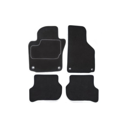 Custo Pol VW346C Floor Mat Set for Vw Amarok Pickup (2Ha, 2Hb, S1B, S6B, S7A, S7B)