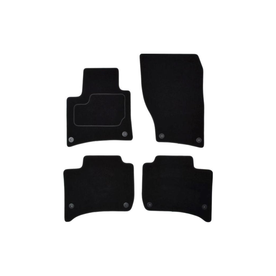 Custo Pol VW380C Floor Mat Set for Vw Touareg II (7P5, 7P6)