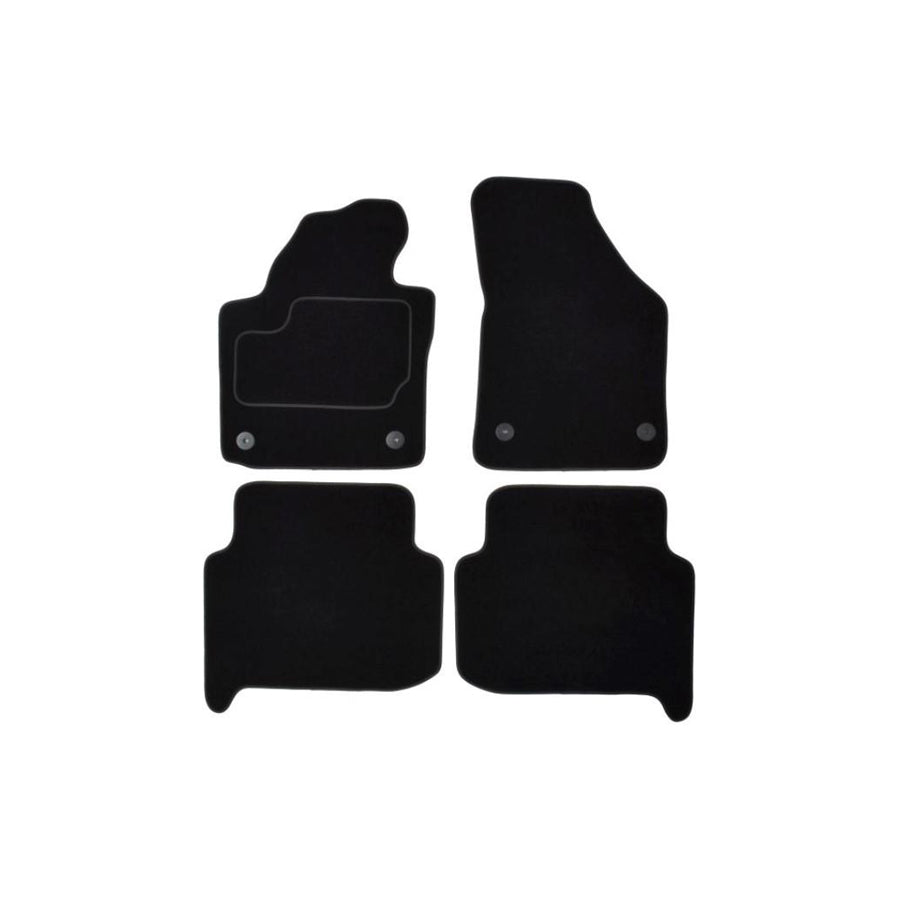 Custo Pol VW400C Floor Mat Set for Vw Touran I (1T3)