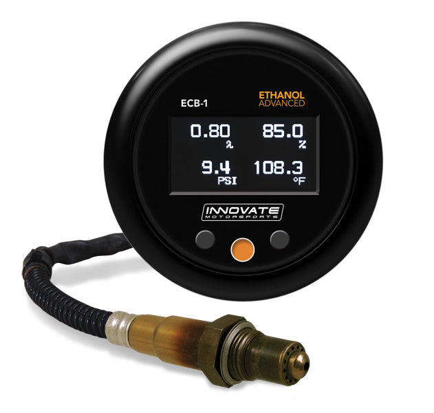INNOVATE 39060 ECB-1: "BOOST" ETHANOL ADVANCED COMPLETE GAUGE KIT