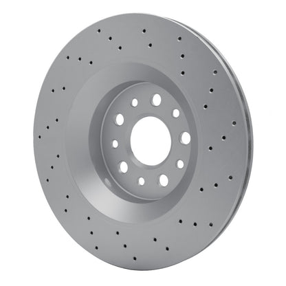 DFC 17-24 Maserati Levante Rear Drilled GeoSPEC Coated Rotor