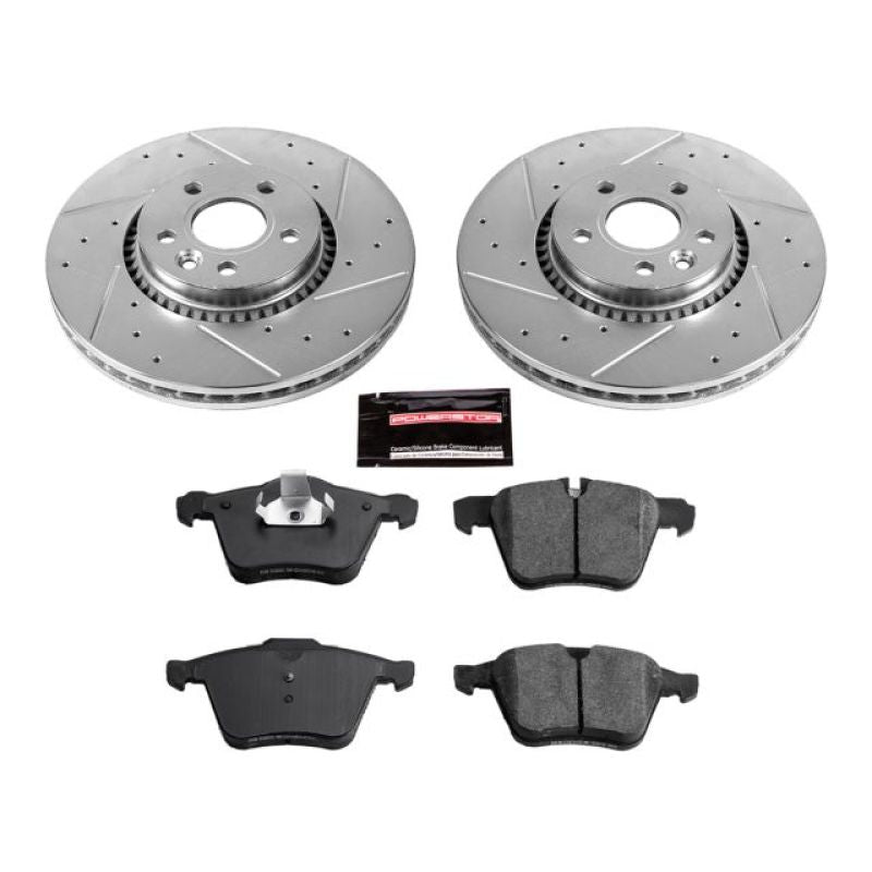 PowerStop Power Stop 11-14 Volvo S60 Front Z23 Evolution Sport Brake Kit