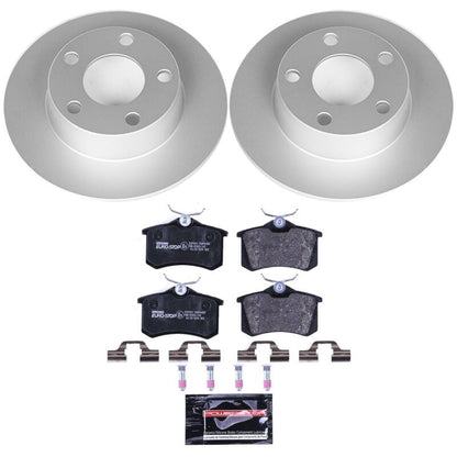 PowerStop Power Stop 99-04 Audi A6 Quattro Rear Euro-Stop Brake Kit