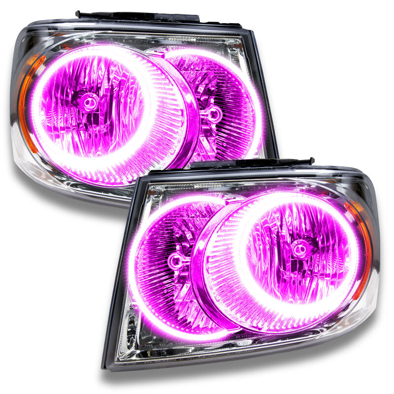 ORACLE Lighting Oracle 07-09 Dodge Durango SMD HL - Chrome - ColorSHIFT w/ 2.0 Controller