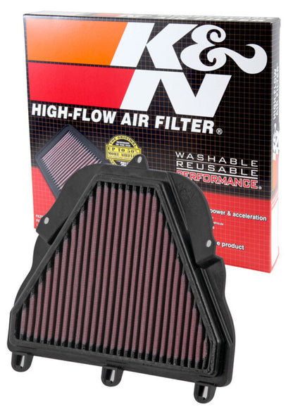 K&N Engineering K&N 06-12 Triumph Daytona 675/675 SE/675R/Street Triple/Street Triple R Replacement Air Filter