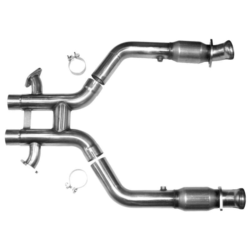 Kooks Headers Kooks 12-13 Ford Mustang 302 Boss Edition 1-3/4 x 3 Header & Catted H-Pipe Kit