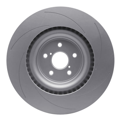 DFC 15-22 Lexus RC F Left Front GeoSPEC Coated Rotor - Slotted