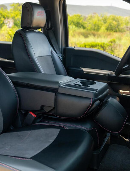 PRP Seats PRP 2015+ Ford F150 / 2017+ Super Duty Center Jump Seat Cover w/ Std. Console - Red