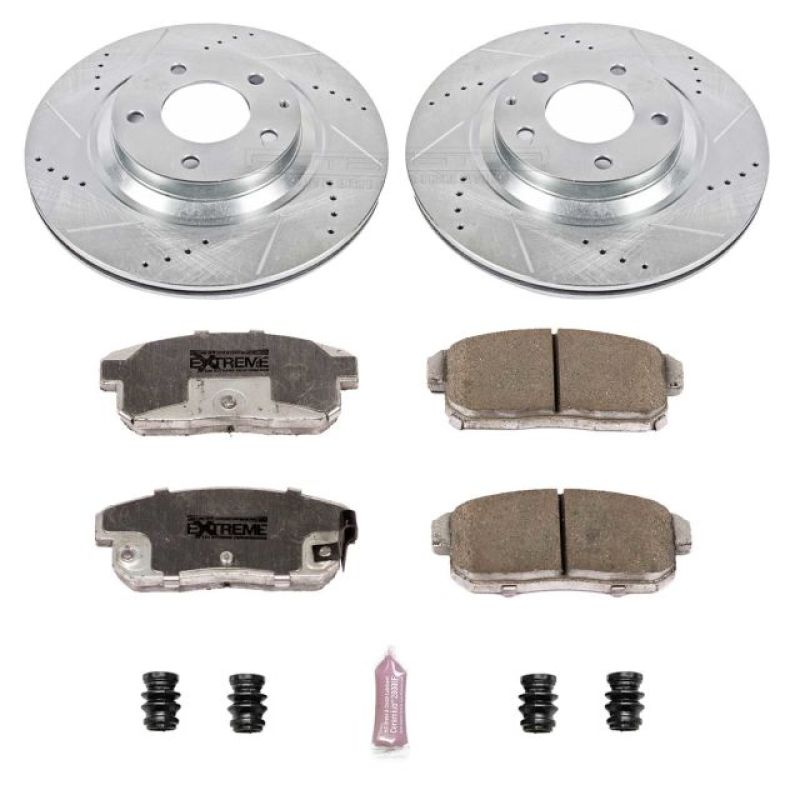 PowerStop Power Stop 04-11 Mazda RX-8 Rear Z26 Street Warrior Brake Kit