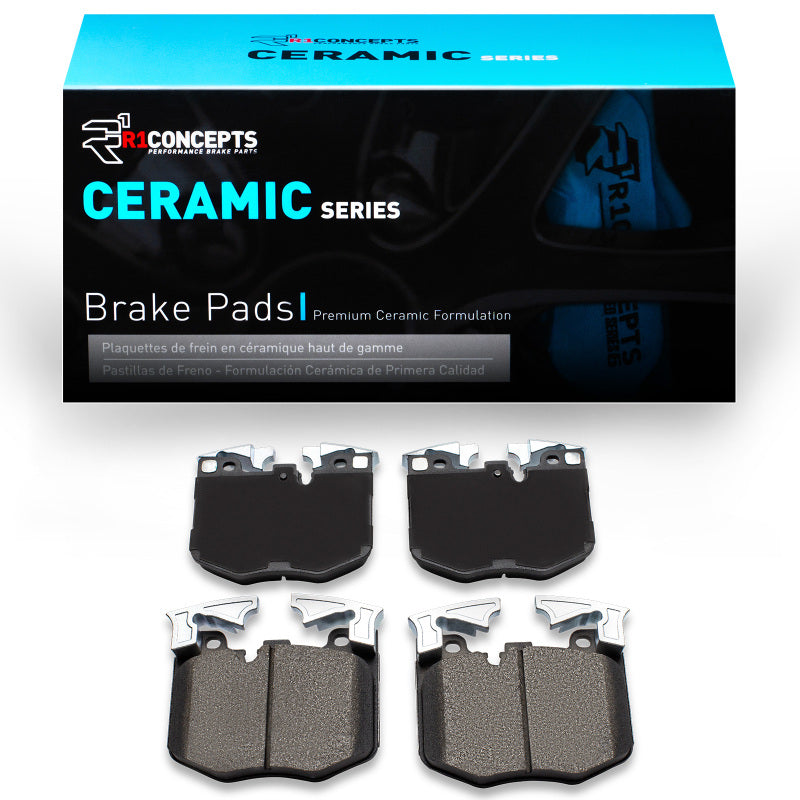 R1 Concepts R1 16-25 BMW 430I Front R1 Ceramic Brake Pads
