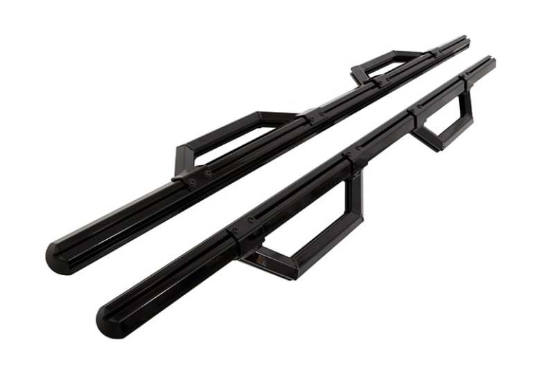 Dee Zee 99-23 Chevrolet/GMC/Dodge/Ford Full Size Truck Hex Series - Super Cab Side Steps (Blk)