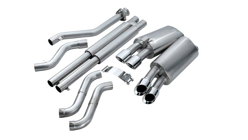 CORSA Performance Corsa 1992-1995 Chevrolet Corvette C4 5.7L V8 LT1 Sport Cat-Back Exhaust w/ Twin 3.5in Polished Tips