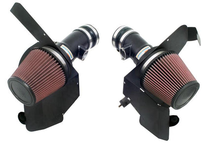 K&N Engineering K&N 06-07 BMW M5 5.0L Flat Black Typhoon Short Ram Intake