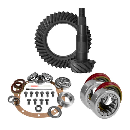 Yukon Gear & Axle Yukon Gear 8.6in GM 4.88 Rear Ring & Pinion Install Kit Axle Bearings and Seal