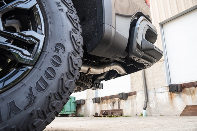 CORSA Performance Corsa 2022-2024 Chevrolet Silverado 1500 Cat-Back Dual Rear Exit with Turn Down Tail Pipes