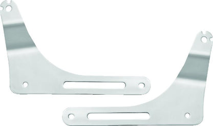 Kuryakyn Fixed Mounts Multi-Purpose Driver & Passenger Backrest 18-Up Softail Black