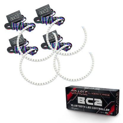 ORACLE Lighting Oracle BMW E46 98-04 Halo Kit - ColorSHIFT w/ BC1 Controller