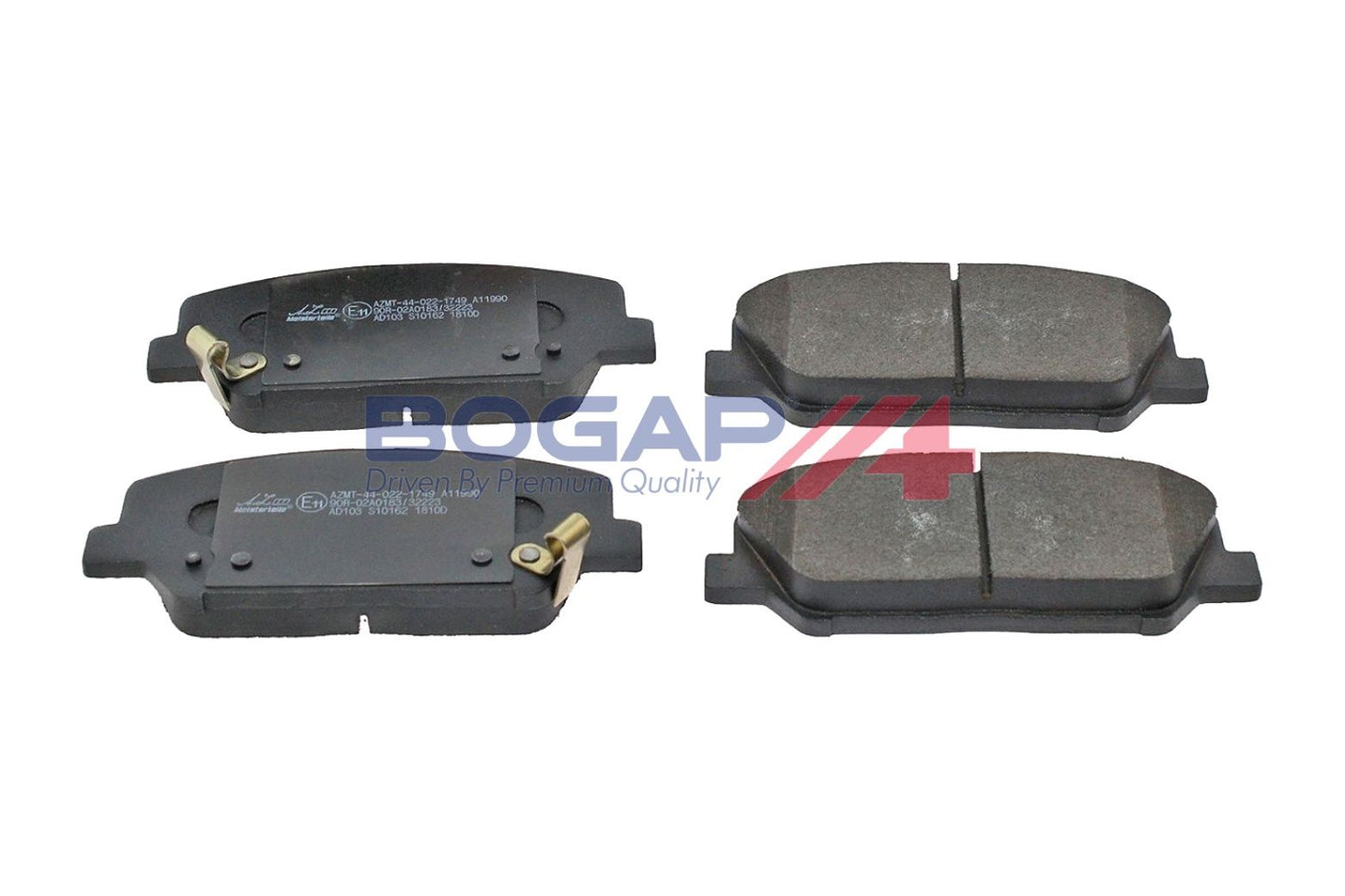 BOGAP Y8210245 Brake Pad Set, Disc Brake