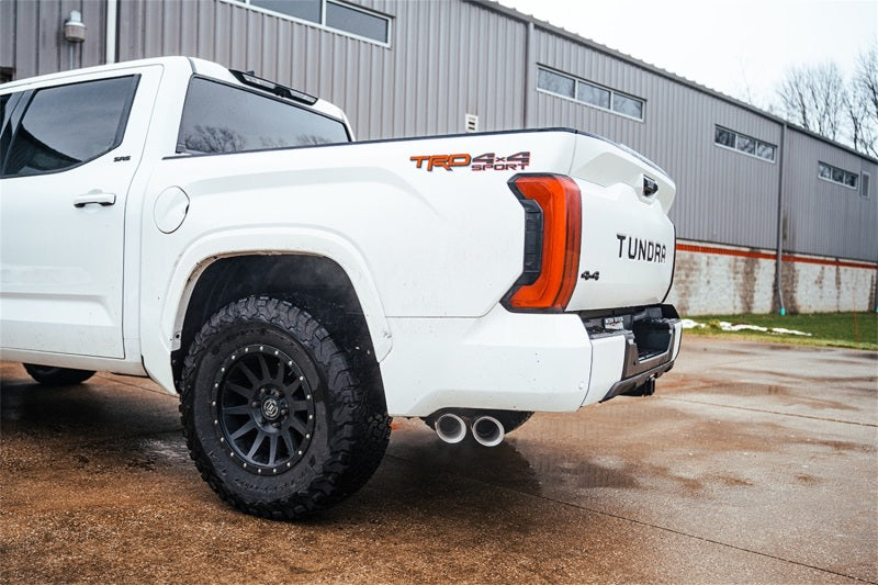 CORSA Performance Corsa 22-25 Toyota Tundra 4WD 3in Sport Cat-Back Side Exit Exhaust System w/ Twin 4in Polished Tips