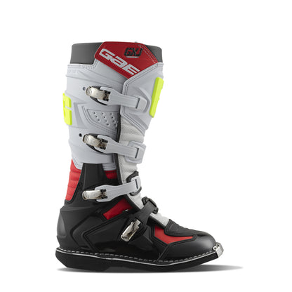 Gaerne GXJ Boot Black/White/Red Size Youth - 2