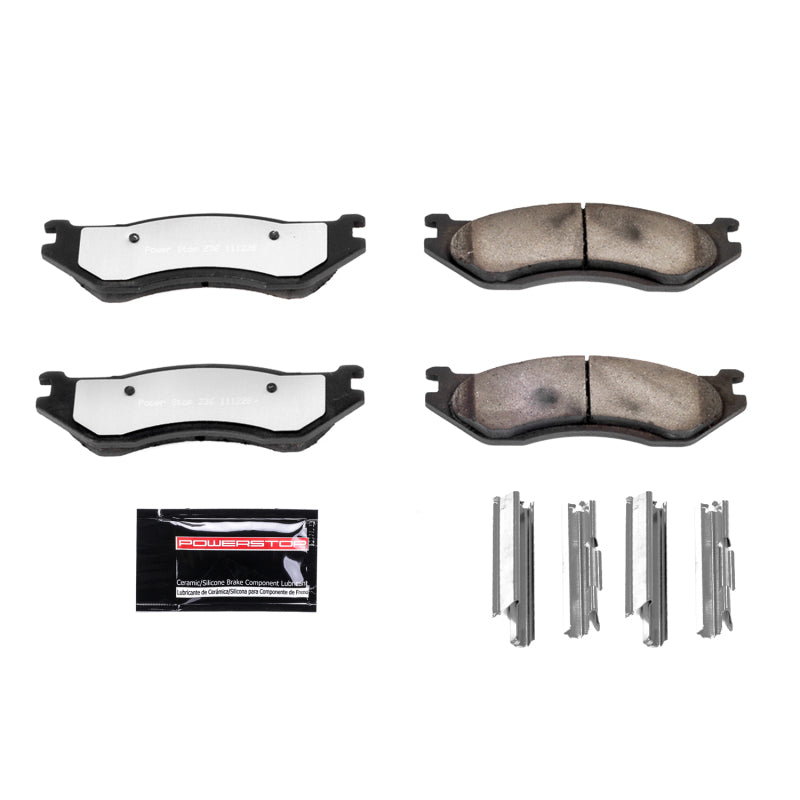 PowerStop Power Stop 1998 Dodge B1500 Front Z36 Truck & Tow Brake Pads w/Hardware