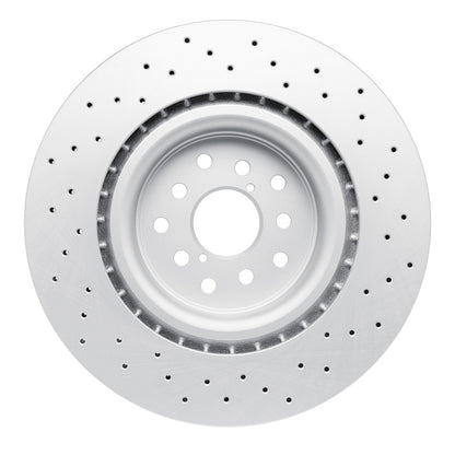 DFC 18-21 Subaru WRX STI Front Drilled Hi-Carbon Alloy Geomet Coated Rotor