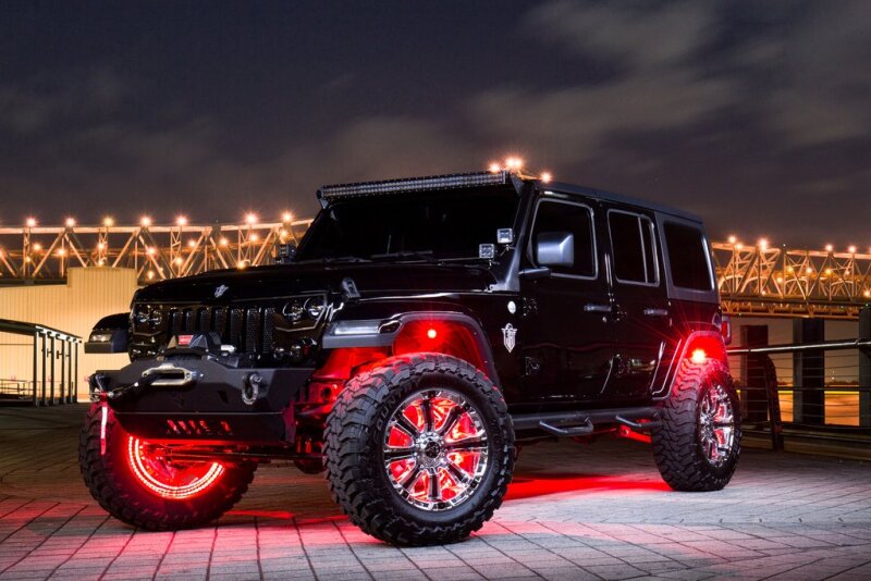 ORACLE Lighting Oracle VECTOR Series Full LED Grille - Jeep Wrangler JL/JT - NA