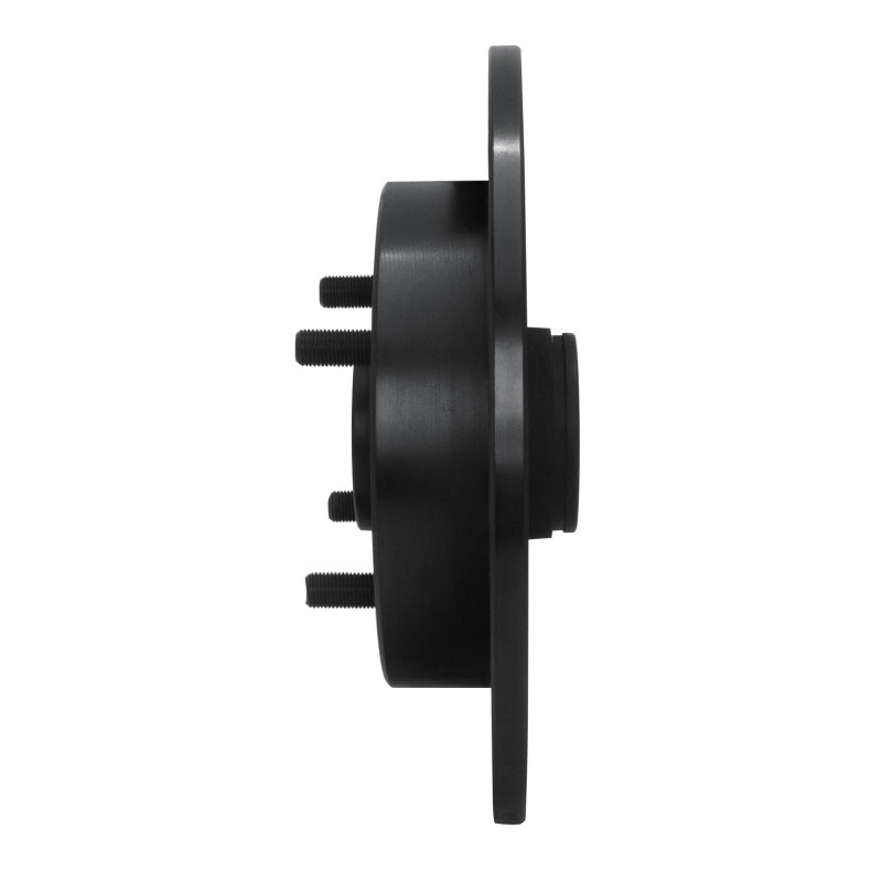 R1 Concepts R1 88-88 Nissan Maxima Rear Right Drilled & Slotted Black Brake Rotor
