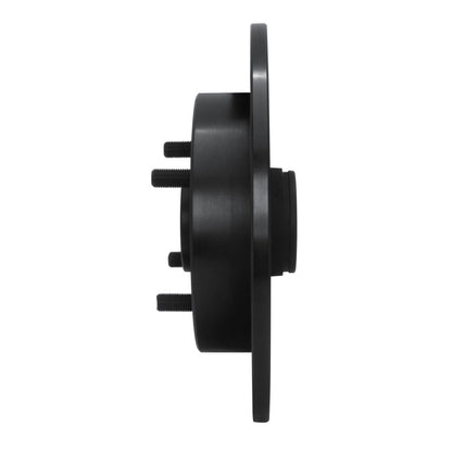 R1 Concepts R1 88-88 Nissan Maxima Rear Right Drilled & Slotted Black Brake Rotor