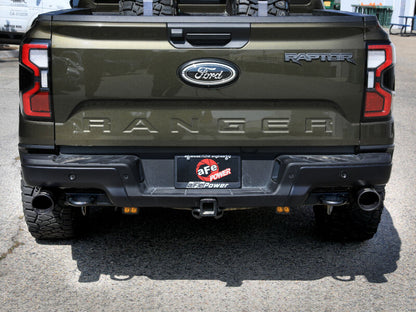 aFe Vulcan Series 3in 304SS Cat-Back Exhaust 24-25 Ford Ranger Raptor V6-3.0L (tt) w/ Black Tips
