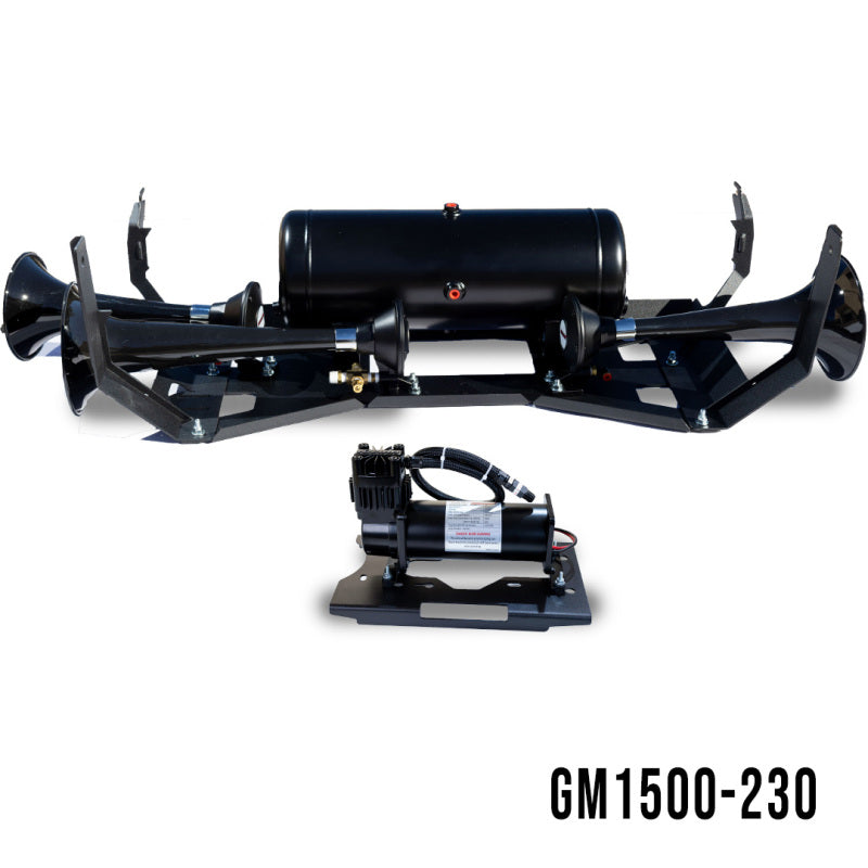 Kleinn Air Horns Kleinn 07-13 Chevrolet Silverado/ Sierra Onboard Air System w/ Model 230 Horns